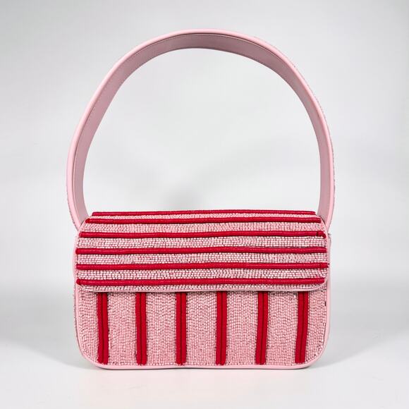 Staud Tommy Beaded Shoulder Bag - Picture 2 of 13